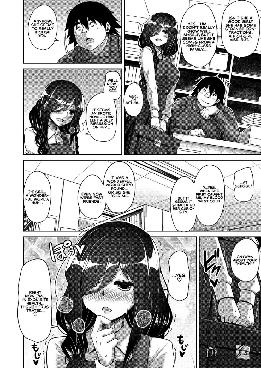 Hentai Manga Comic-A Bitch Rose Shrouded in Books-Read-45